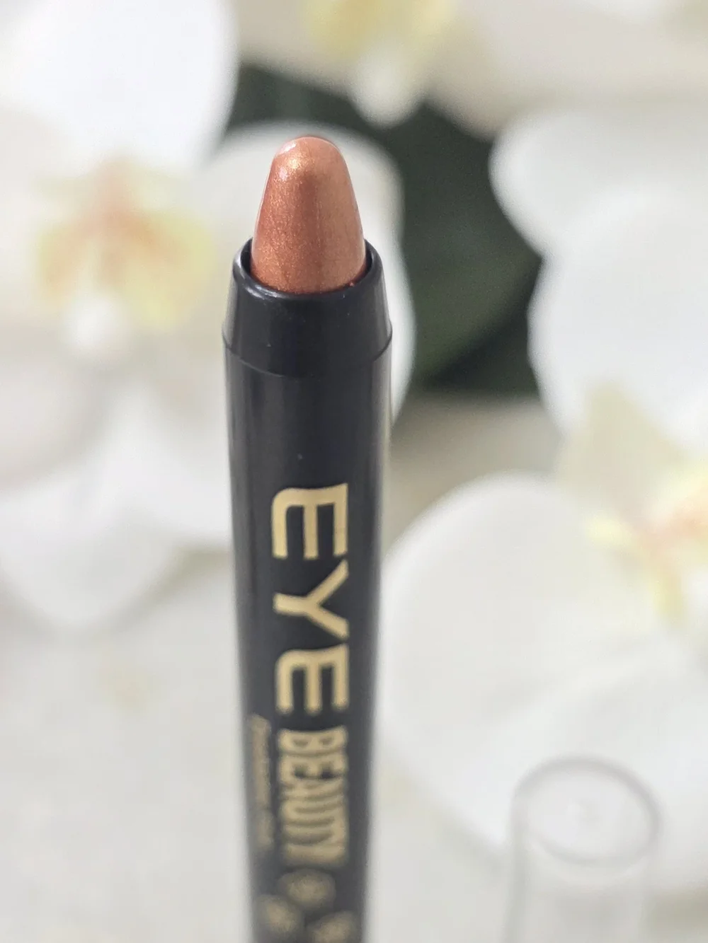 New Eye Beauty Eyeshadow Stick Shade 05 Rose Gold Shimmer Minipop